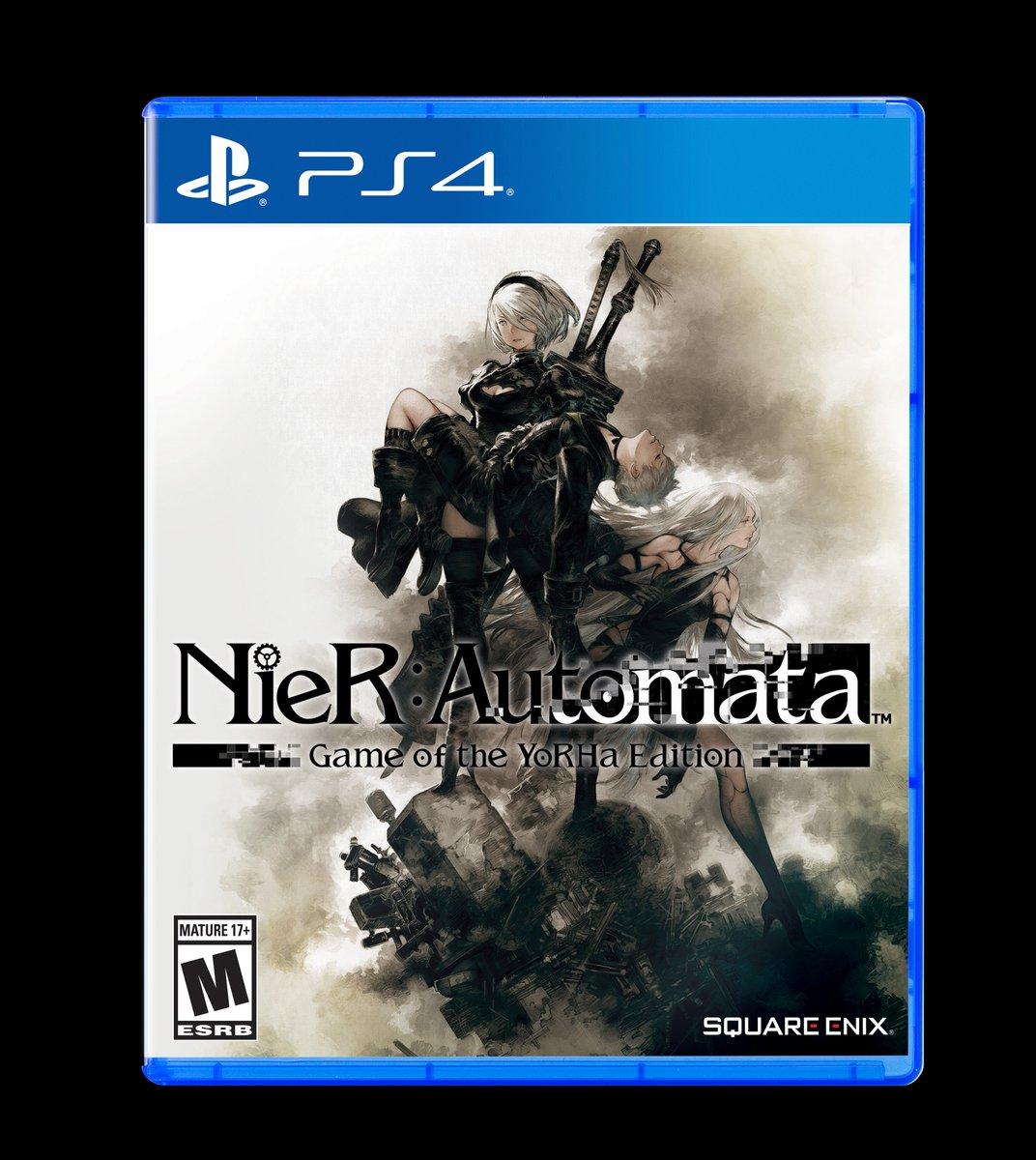 Đĩa Game Ps4: Nier Automata Game Of The YoRHa ( Bản Full + DLC ) hệ eu