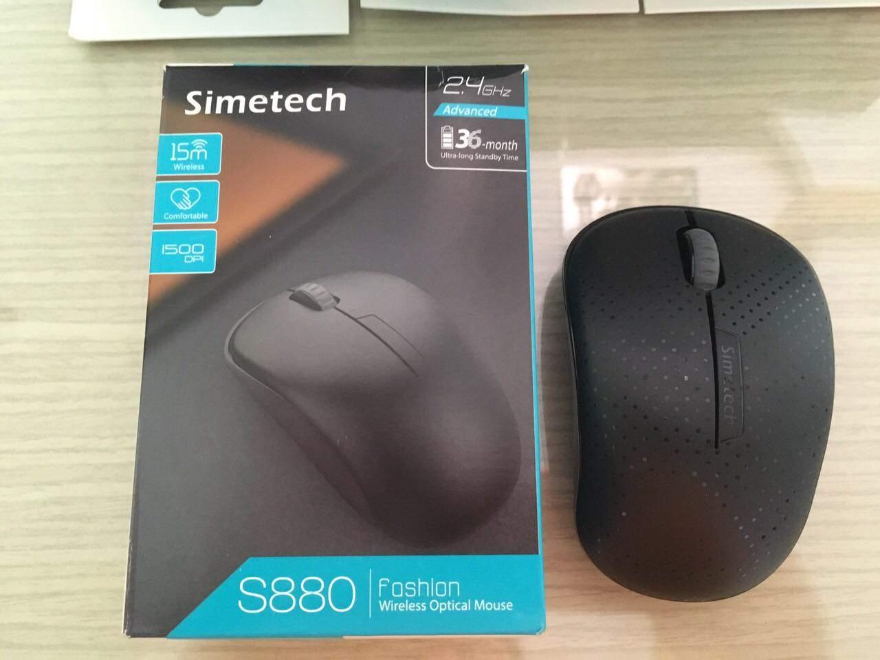 Chuột không dây simetech s880 1500 dpi - bh 1 năm - hoàng yến computer