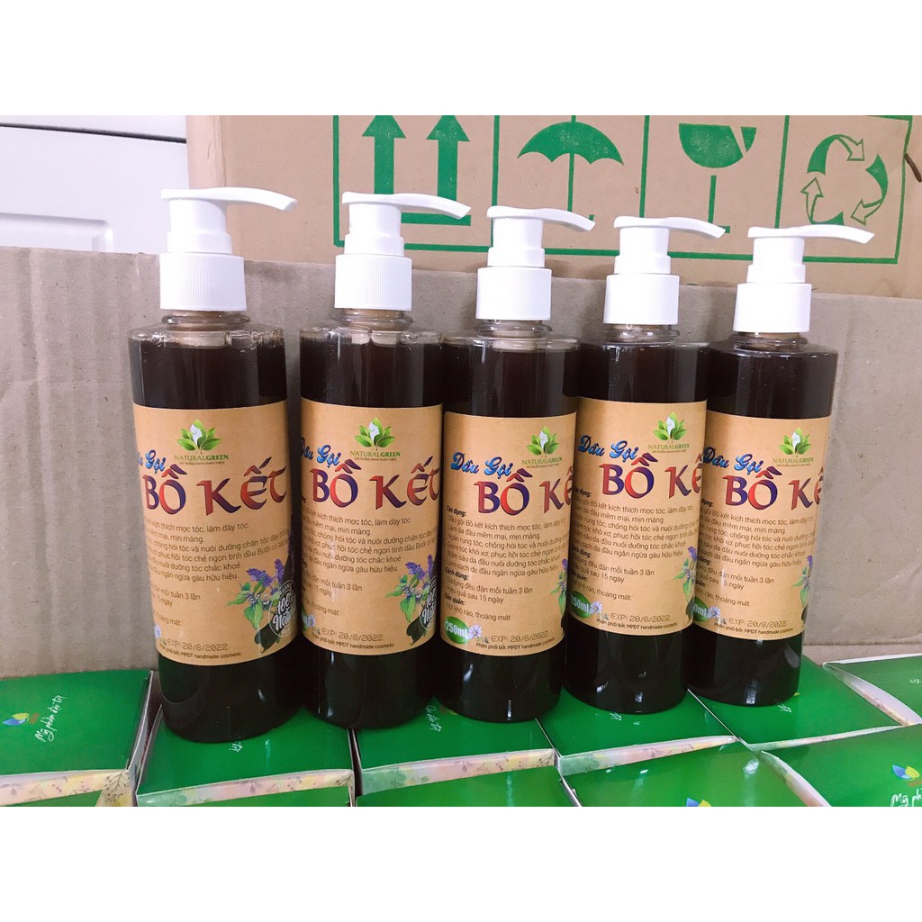 (250ml ) DẦU GỘI BỒ KẾT CÔ ĐẶC ngăn rụng tóc, nhanh dài tóc, giảm gàu , nấm , ngứa da đầu, nhiều gàu .