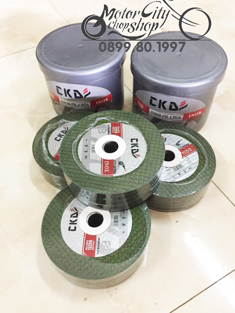 Hộp đá cắt inox CKD 50 lưỡi- lưỡi cắt inox