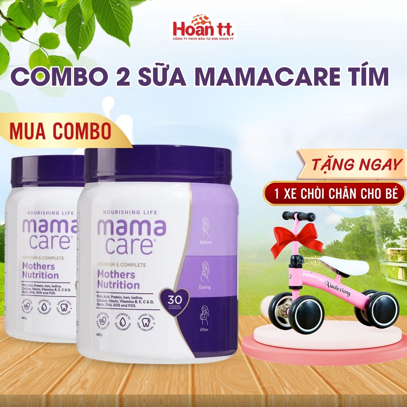 Sữa Bột Dinh Dưỡng Cho Mẹ Bầu Mama Care Mothers Nutrition - Sữa Dinh Dưỡng Cung Cấp Dưỡng Chất Trong Và Sau Thai Kì