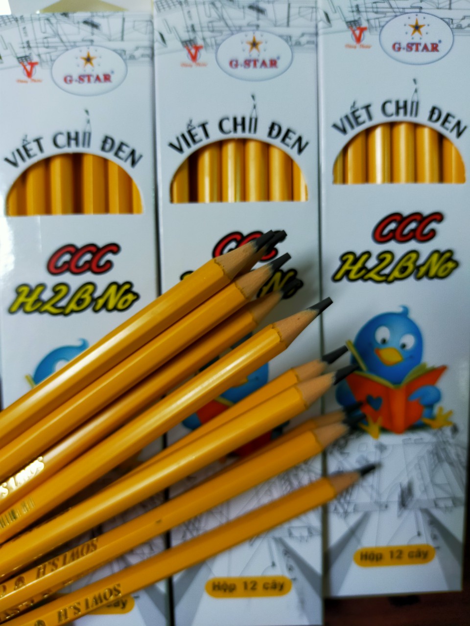 BÚT CHÌ ĐEN CCC-H2B HIỆU GSTAR