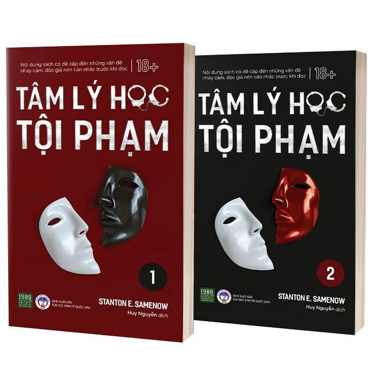 Sách - combo 2 cuốn tâm lý học tội phạm -