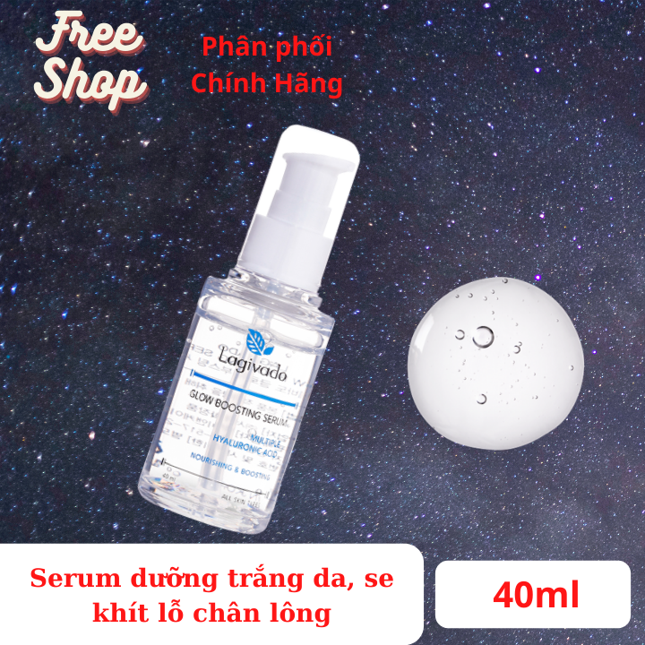 [HCM]Tinh chất Serum dưỡng da trắng sáng Hàn Quốc chính hãng Lagivado se khít lỗ chân lông - dung tích 40 ml
