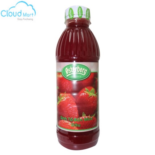 Sinh tố Osterberg Dâu 1L - Nguyên liệu pha chế