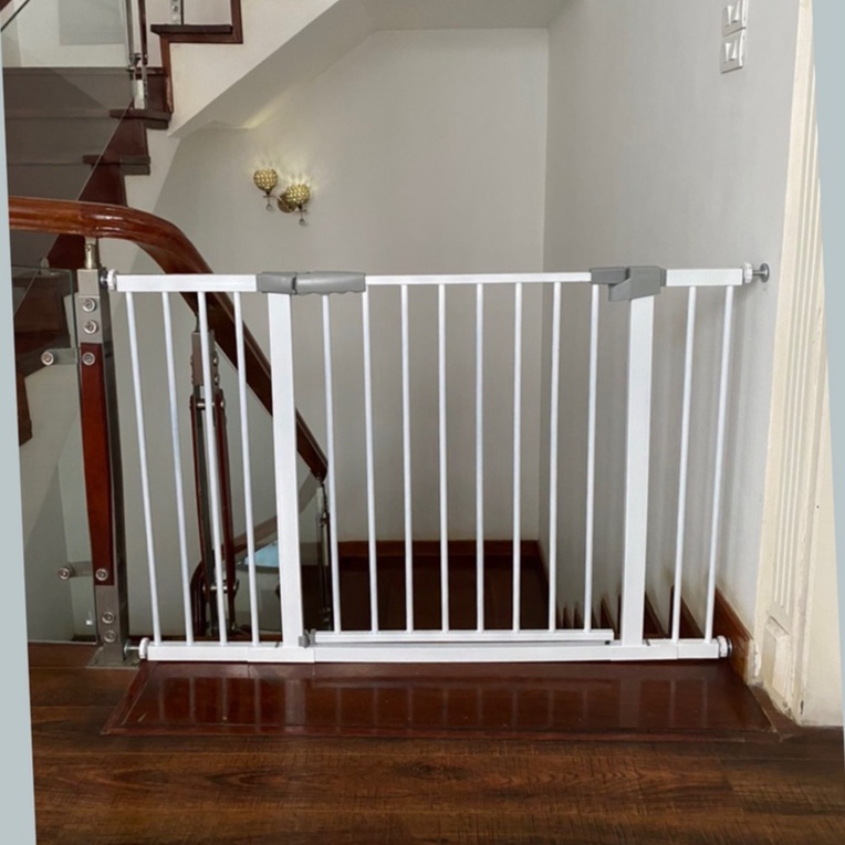 Thanh Chắn Cửa, Chắn Cầu Thang Không Khoan Tường - An Toàn Cho Trẻ Nhỏ chiều cao tiêu chuẩn 79cm