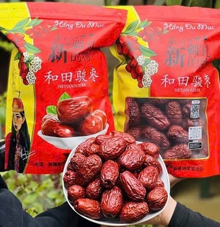 Táo đỏ thượng hạng HDM size đại 70-80 trái Táo đỏ Tân Cương Hoà Điền Cùng nhà sản xuất