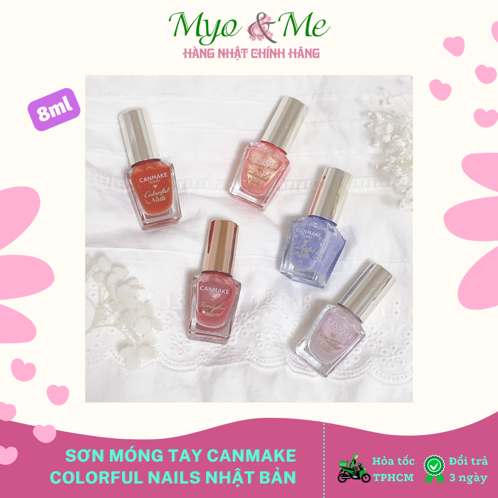 Sơn móng tay Canmake Colorful Nails - 8ml