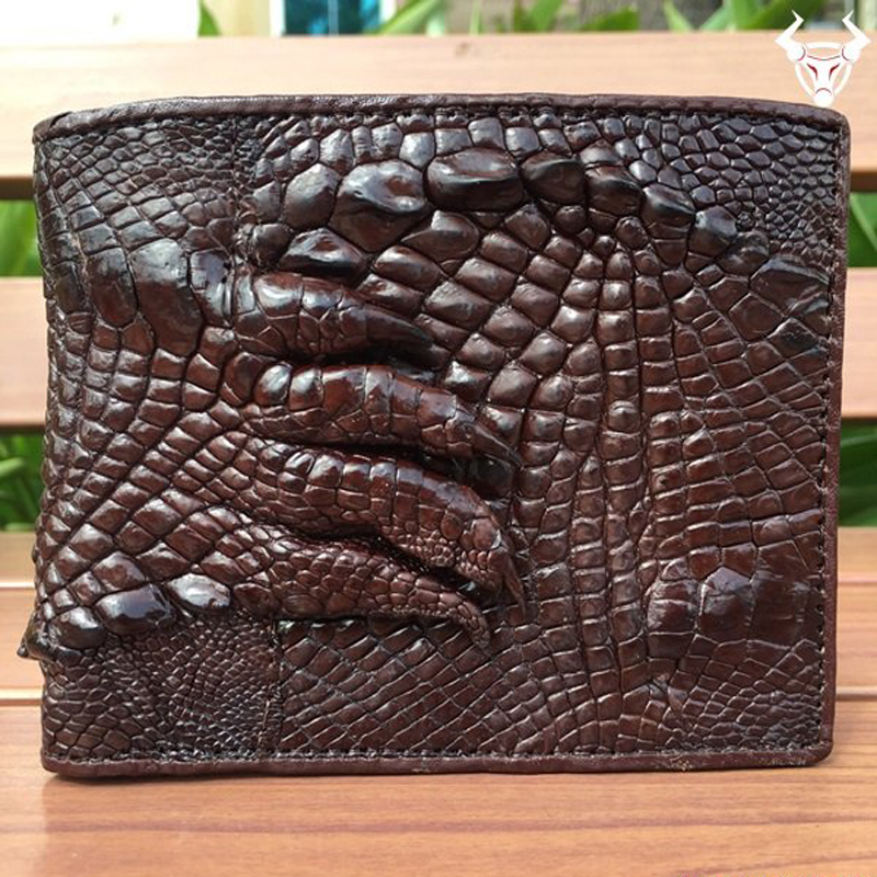 ( SALE 50% ) Bóp ( VÍ ) Da Cho Nam - Shop đồ da uy tín Cty Tân Thiên Phát, Bóp nam da cá sấu nguyên con, Ví Da Cá Sấu Cao Cấp Ghé Mua Tại Cửa Hàng Uy Tín‎ , Mẫu Mã Đa Dạng, Chất Lượng, Sang Trọng, Bảo Hành 5 Năm