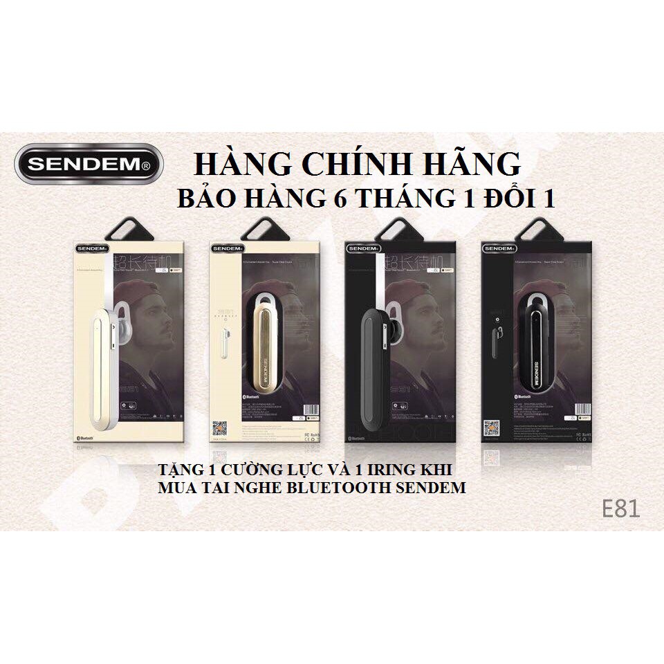 Tai nghe Bluetooth Sendem E81