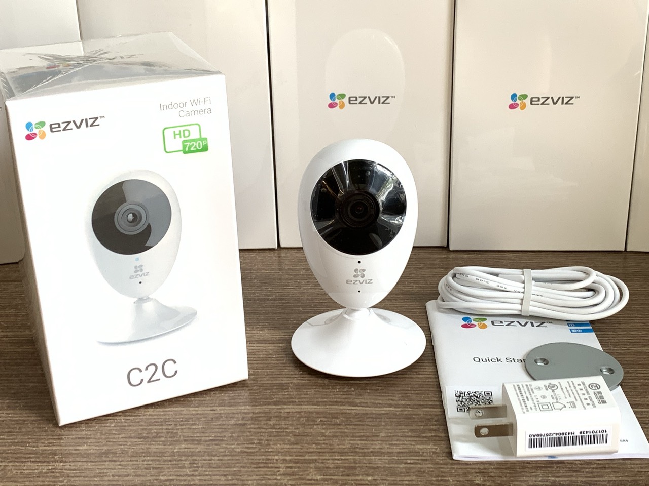Camera Wifi EZVIZ C2C 720P 1MP, Camera Nhỏ Ngọn, Sắt Nét, Hàng Chính Hãng