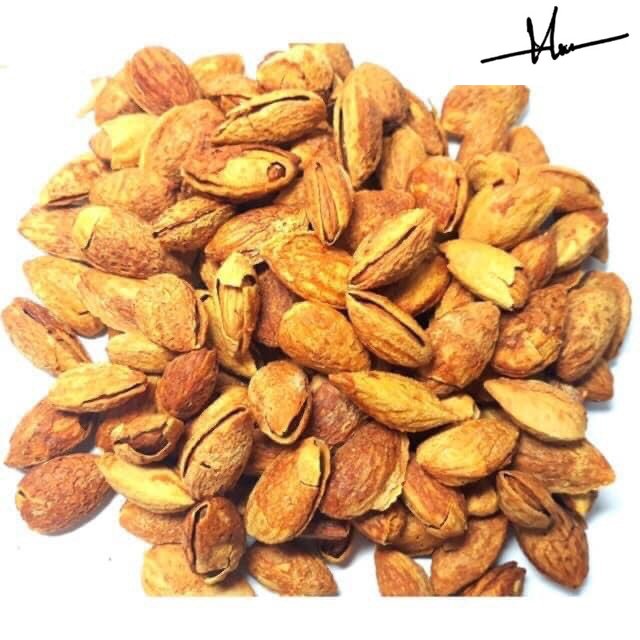 500gr hạnh nhân mỹ rang bơ muối vỏ mỏng - hàng mới thơm ngon