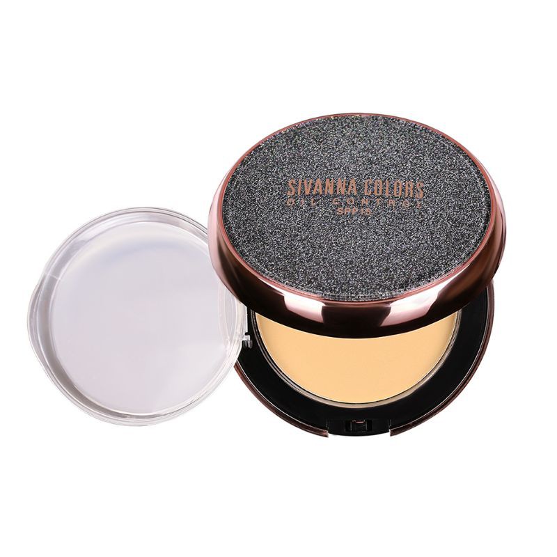 Phấn phủ sivanna colors oil control spf15