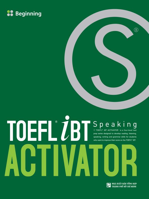 TOEFL iBT Activator Speaking Beginning