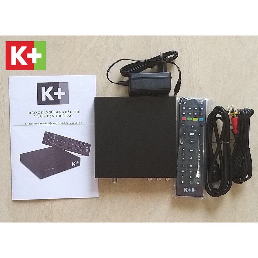 Đầu Thu K+HD Đời Mới Nguyên Zin Chưa Bóc Tem