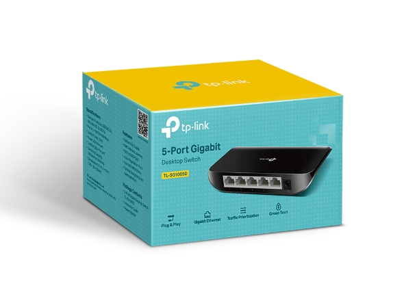 Bộ Chia Mạng LAN 5 Cổng Gigabit - Switch 5 port Gigabit TP Link TL-SG1005D