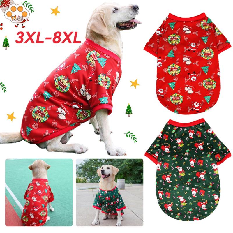 Quần Áo Giáng Sinh Chó Mèo - Áo Quần Noel cho Thú Cưng có Size 4XL cho Thú Cưng Lớn