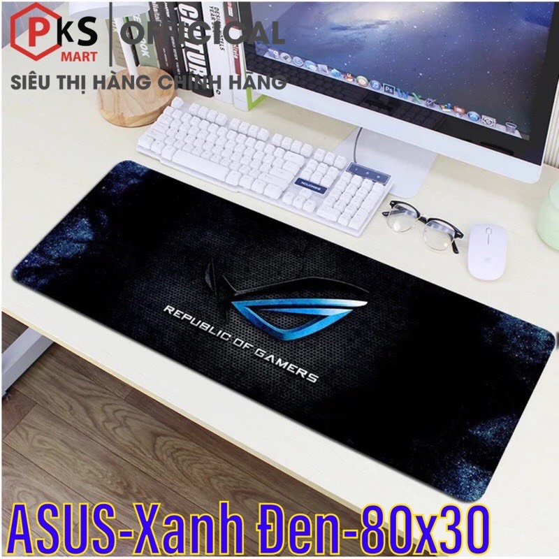 Lót chuột cỡ lớn, pad chuột 800 * 300 * 2mm in 3D đa dạng hình, may viền chắc chắn, được chọn hình - PKSMART - PHỤ KIỆN SỐ 9999