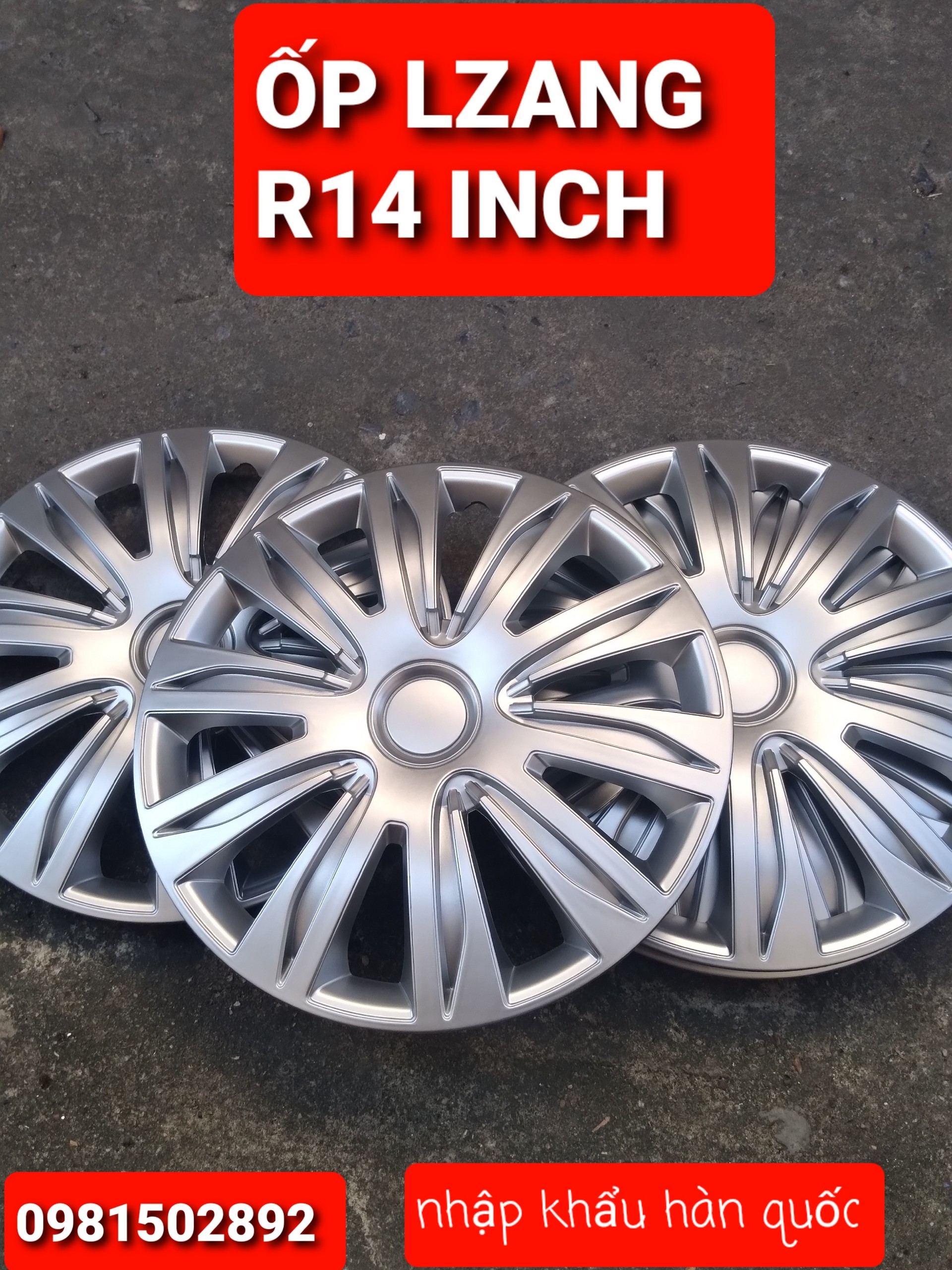 ốp chục mâm  lazang xe ô tô 14 inch