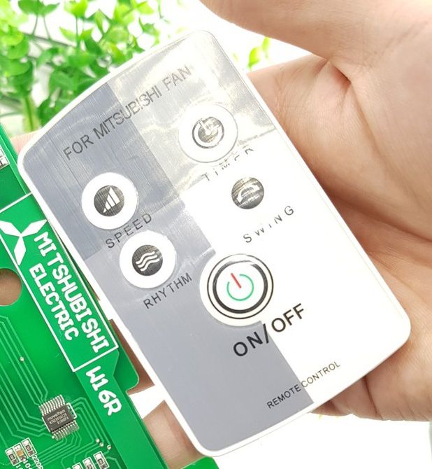 Bo mạch quạt treo tường mitsubishi w16-r❤️w16rt bo quạt từ xa mitsu❤️mạch quạt điều khiển từ xa