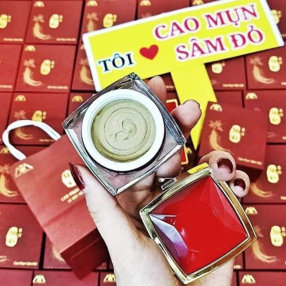 [HCM]combo 5h Cao mụn sâm đỏ 15g