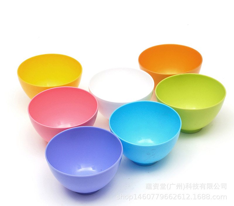 Chén trộn mặt nạ, bát nhựa dẻo trộn đắp mặt nạ dưỡng da siêu rẻ
