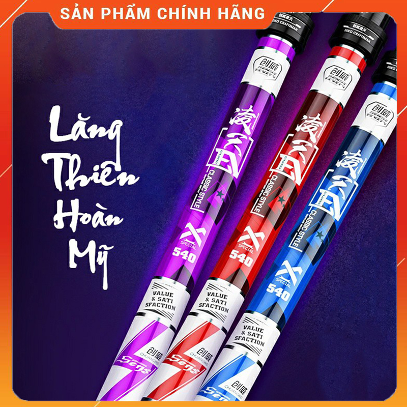 Cần câu cá lăng thiên hoàn mỹ chính hãng 4h và 5h, chuyên câu đài, câu đơn - hm2k