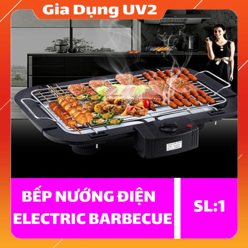 Bếp nướng điện không khói ELECTRIC BARBECUE vỉ nướng điện đa năng chính hãng bảo hành 12 tháng