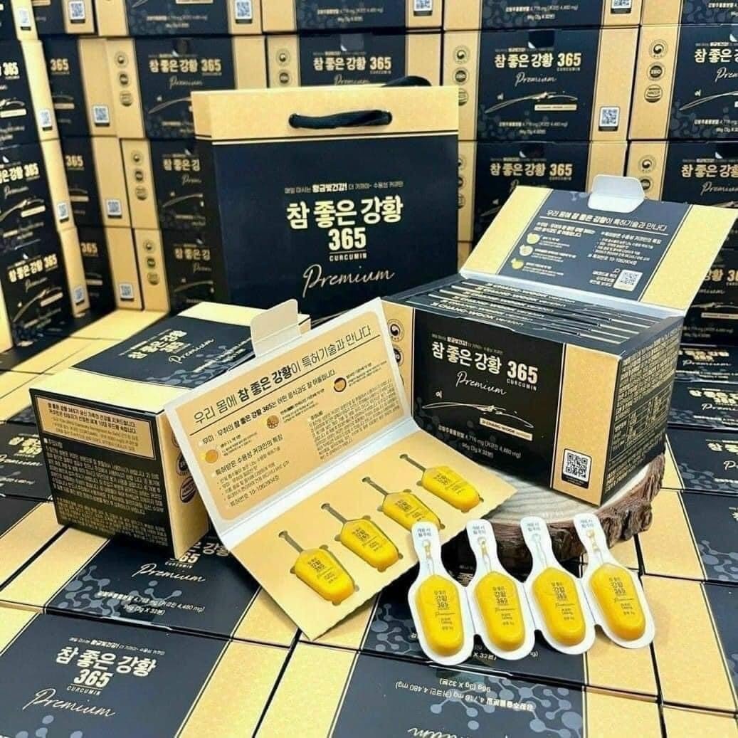 Tinh Nghệ Nano 365 Curcumin Premium Từ Hàn Quốc Mẫu Mới