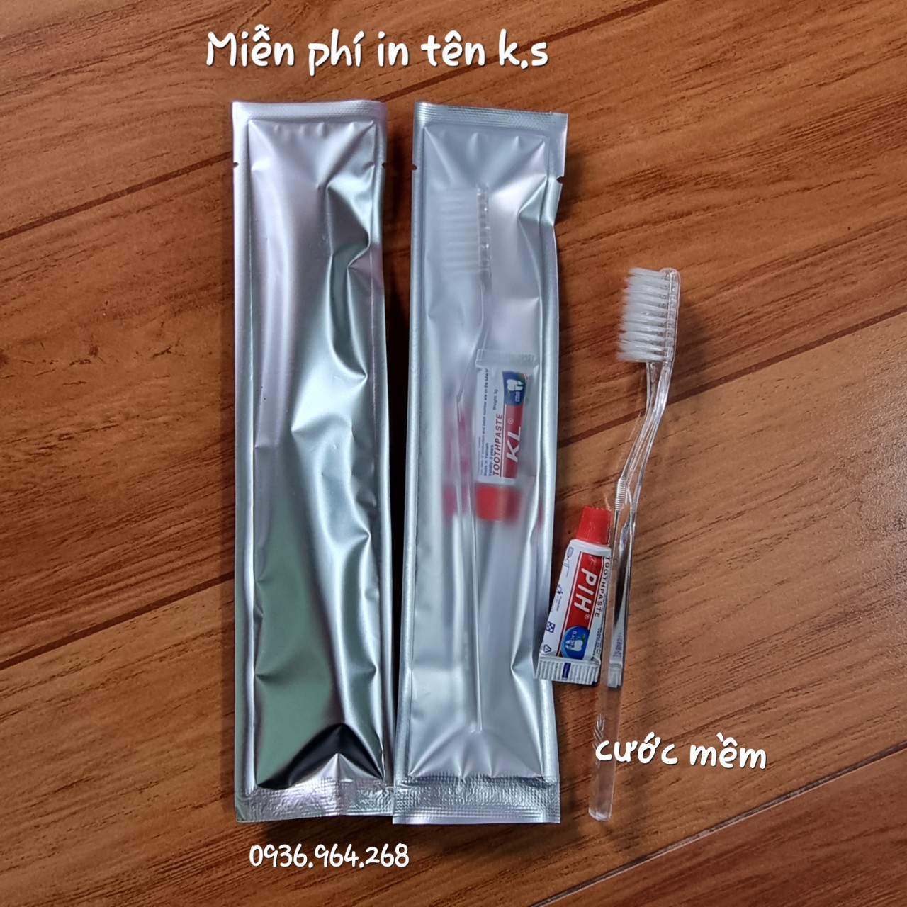 Bàn chải đánh răng cho nhà nghỉ, khách sạn