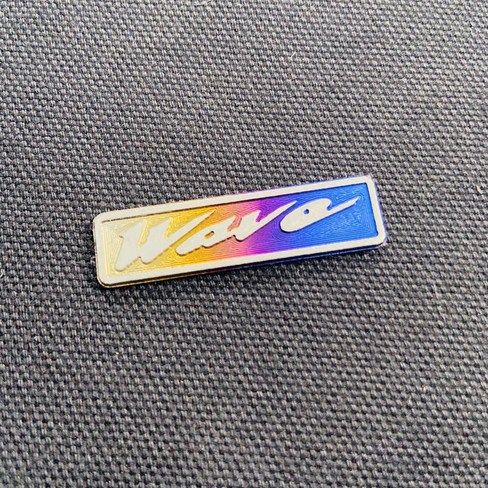 [HCM][CORONA TITAN 3D] TEM TITAN TRANG TRÍ XE WAVE 3D SẮC NÉT KEO 3M SIÊU DÍNH (1 TEM MINI)