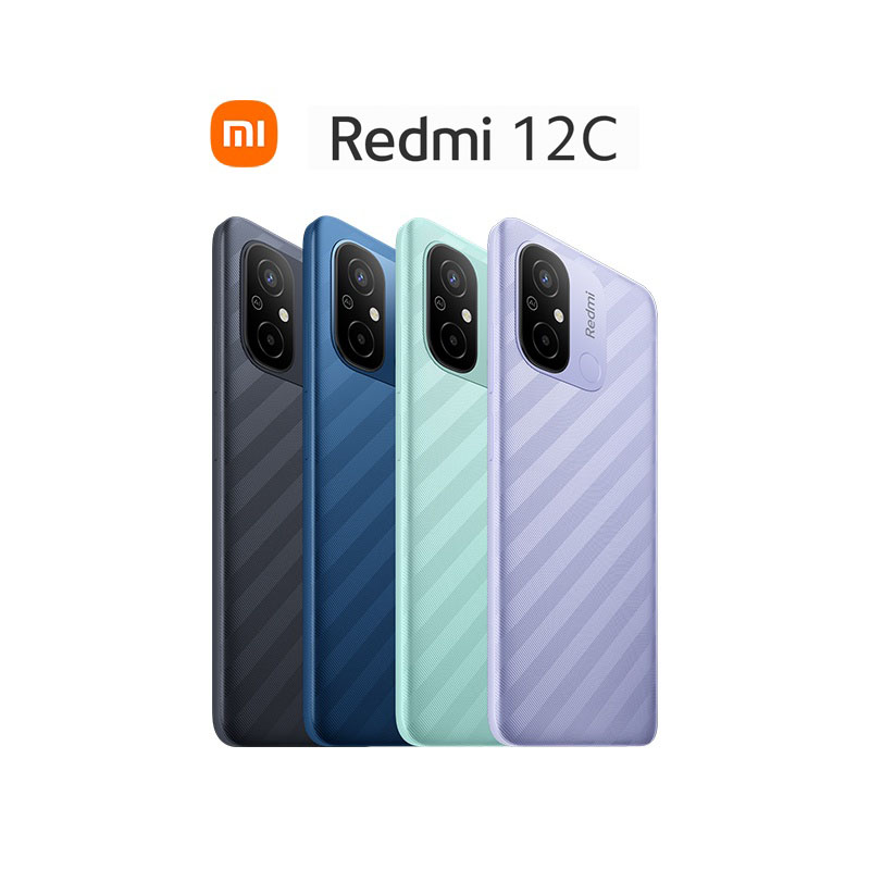 Điện thoại Xiaomi Redmi 12C 4+64GB MediaTek Helio G85 Camera kép AI 50MP