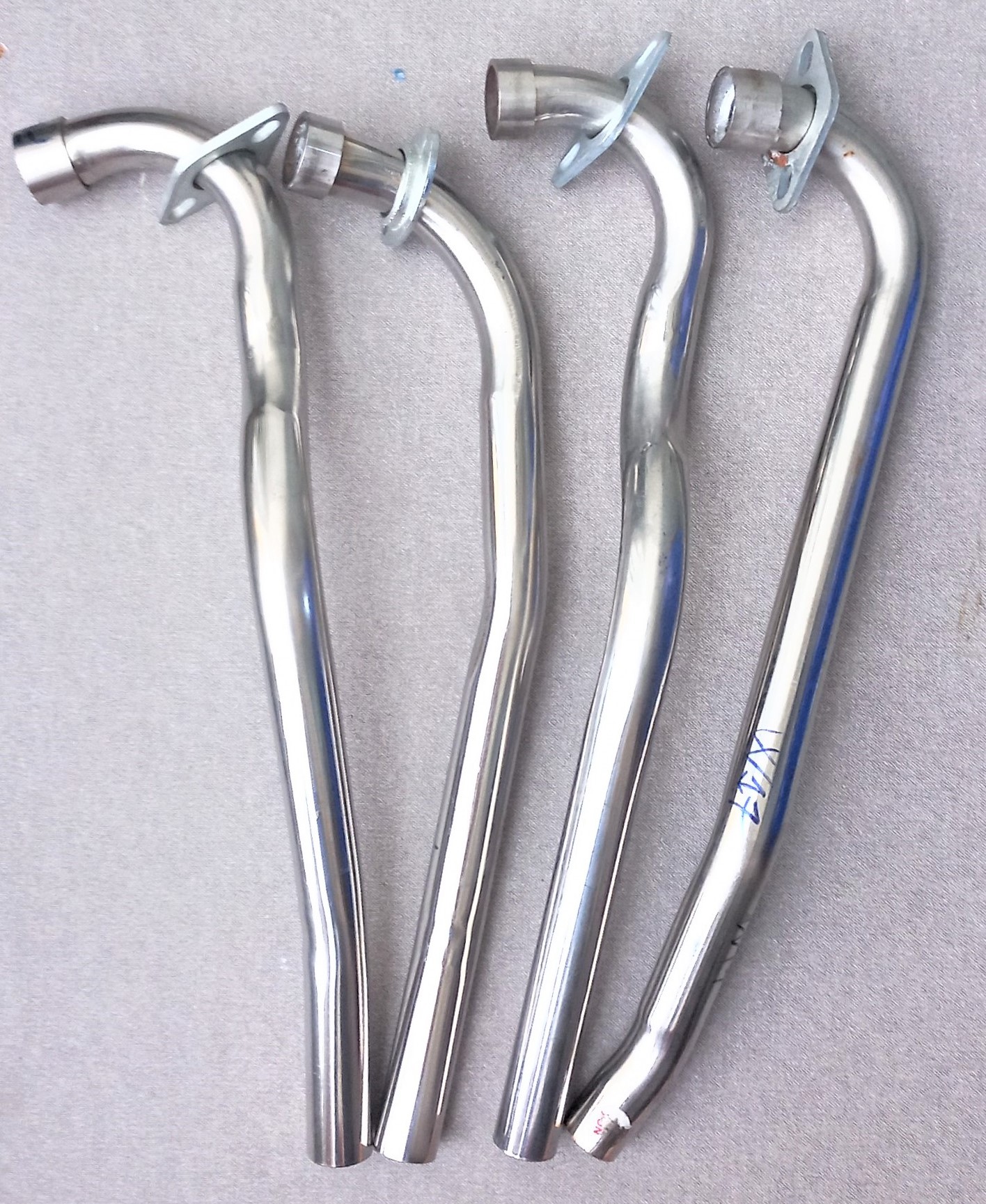 Cổ pô inox gắn cho dr w fu neo, ws110, wave 17