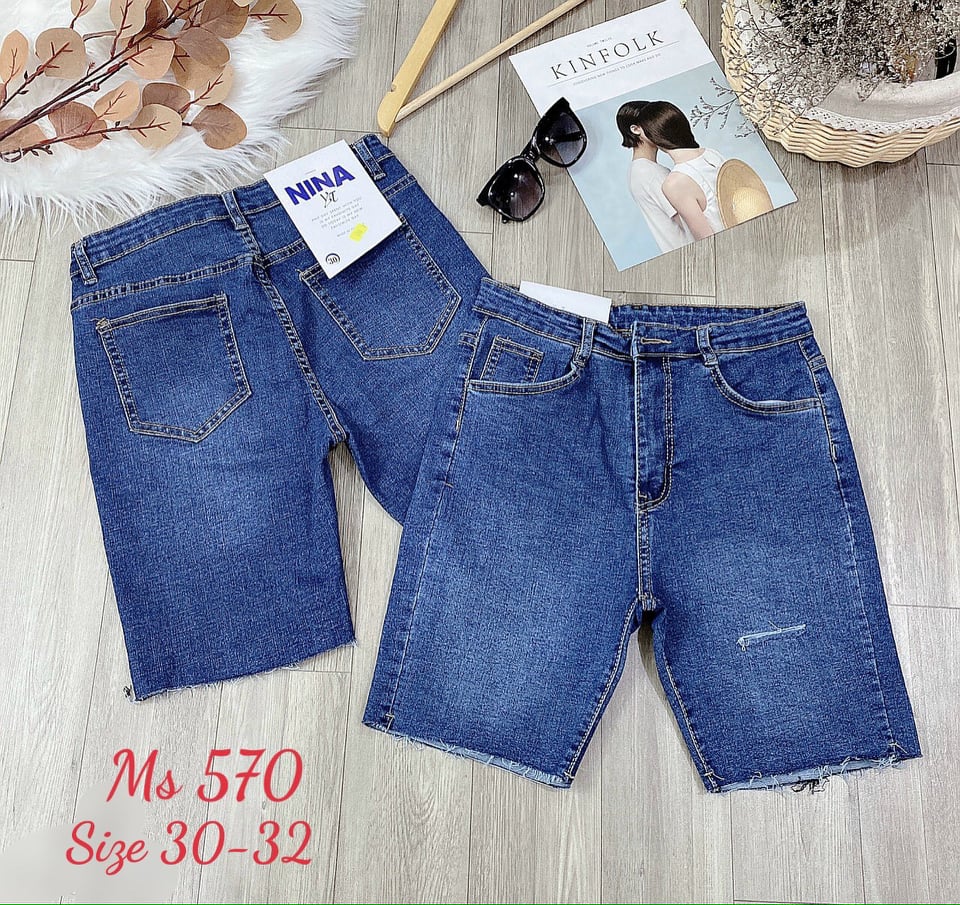 QUẦN JEAN NGỐ CO GIÃN RÁCH GỐI LƯNG CAO SHOP PHƯƠNG CHÂU