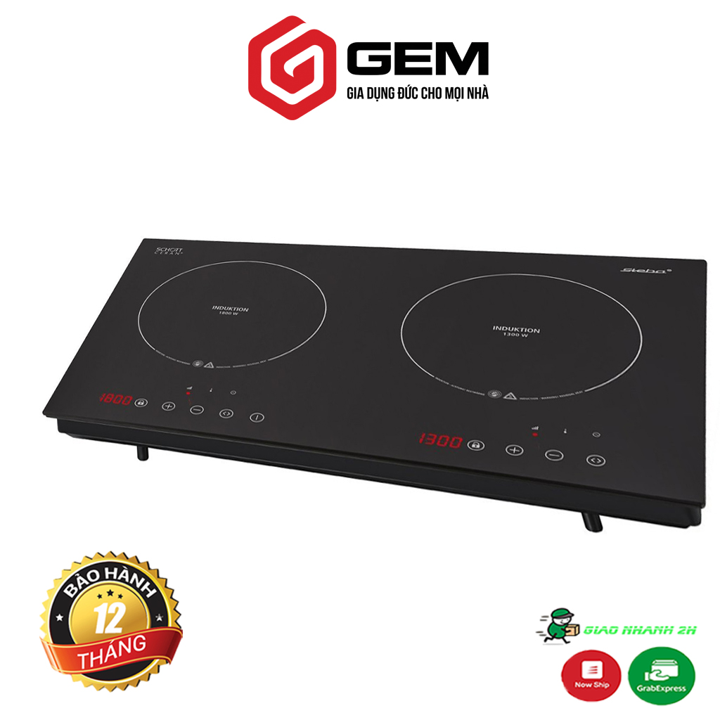 [Trả góp 0%]Bếp từ đôi nhập Đức - Bếp từ Steba Ik 300