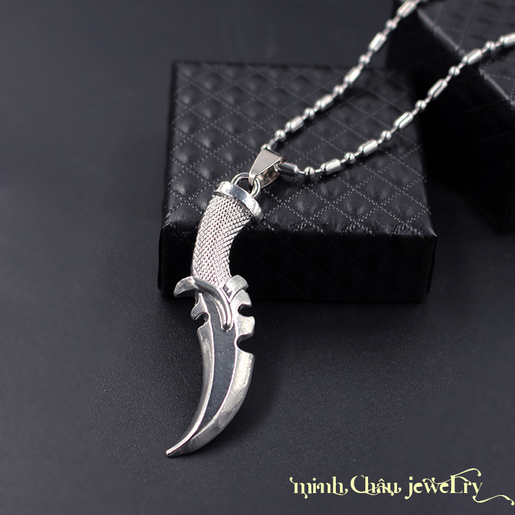 Dây chuyền nam SÁT THỦ Ả RẬP độc đáo, dây đeo cổ nam cá tính