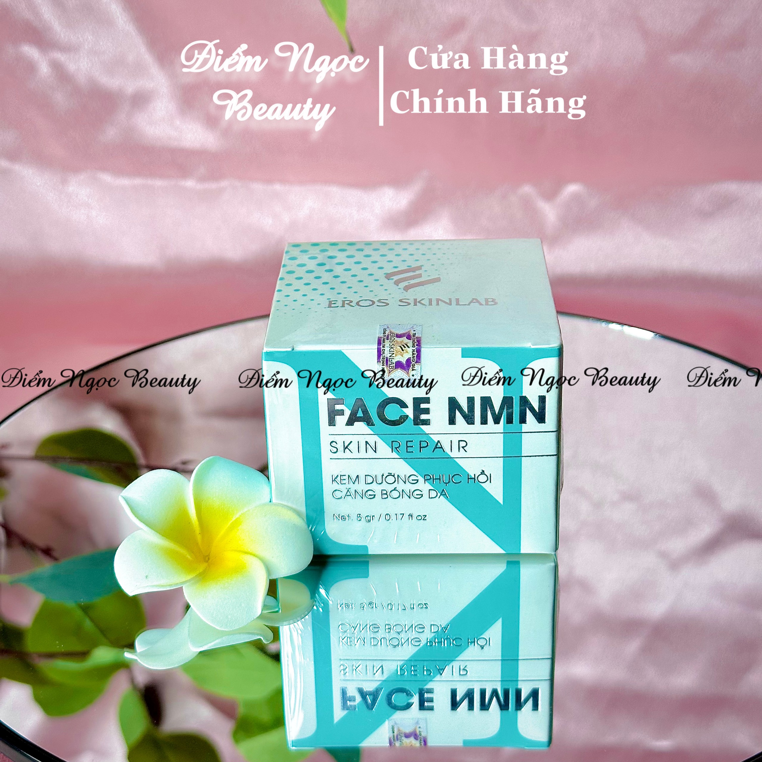 Kem dưỡng trắng da căng bóng trẻ hoá nmn skin repair 5g