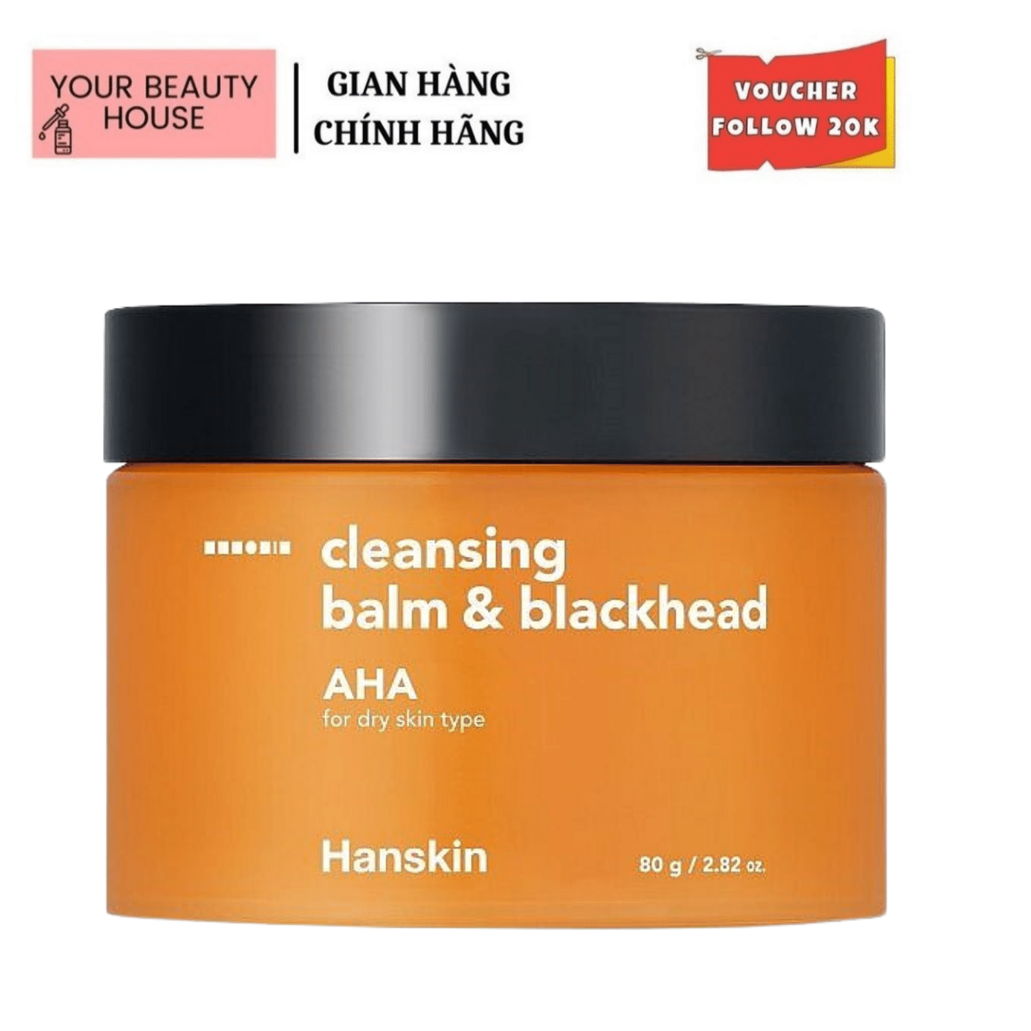 Hanskin Sáp Tẩy Trang AHA Cleansing Balm & Blackhead