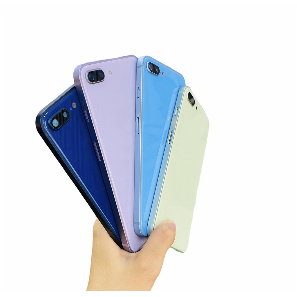 Vỏ vuông thay thế ip 8plus đủ màu hot năm mới