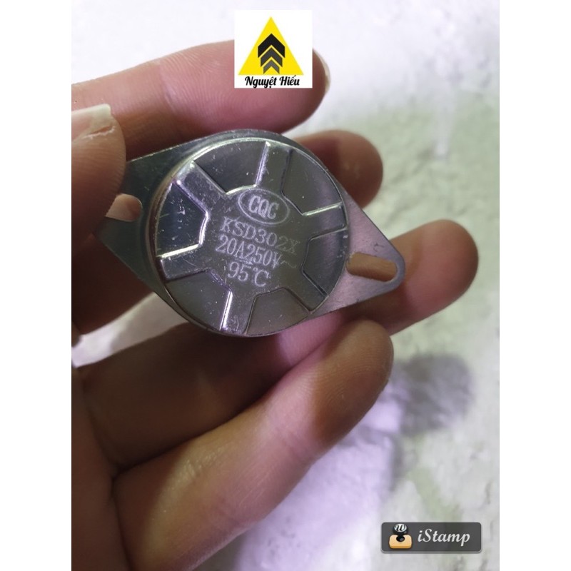 Rơle nhiệt bình nóng lạnh 93 độ 20A
