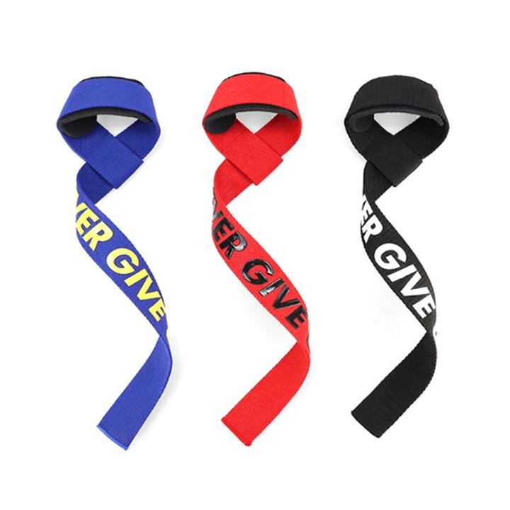 [HCM]Dây kéo lưng hổ trợ xô đẩy tạ lifting straps W001 (1 đôi)