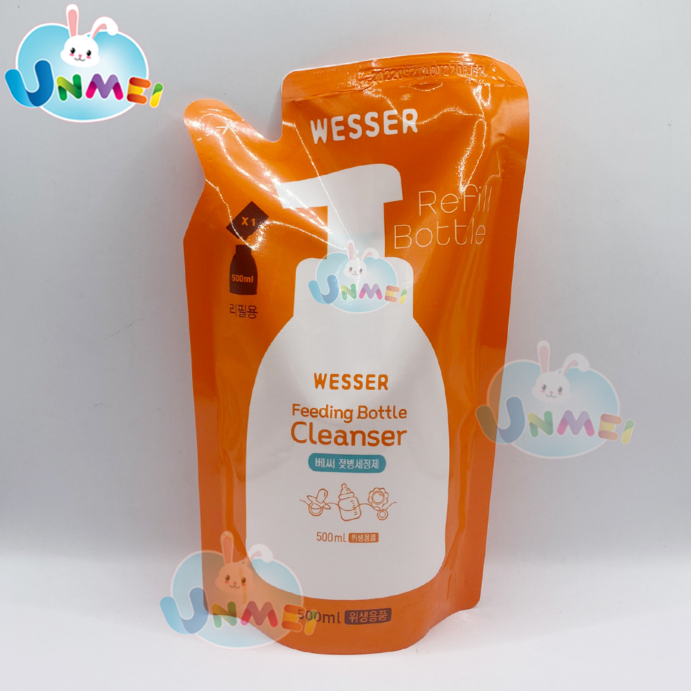 Nước Rửa Bình Sữa Wesser Túi 500ml