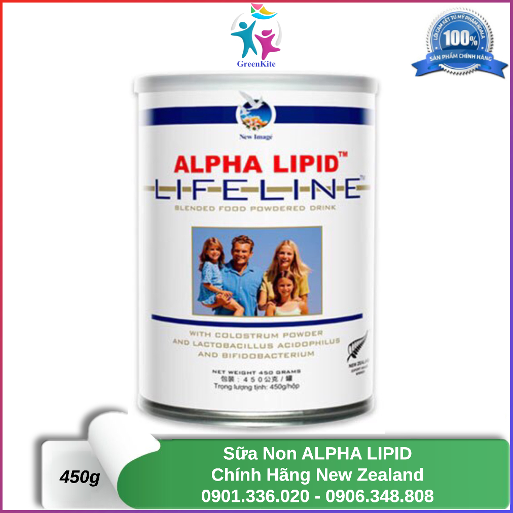 Sữa Non Alpha Lipid 450g Chính Hãng New Zealand - Nhập khẩu New Zealand