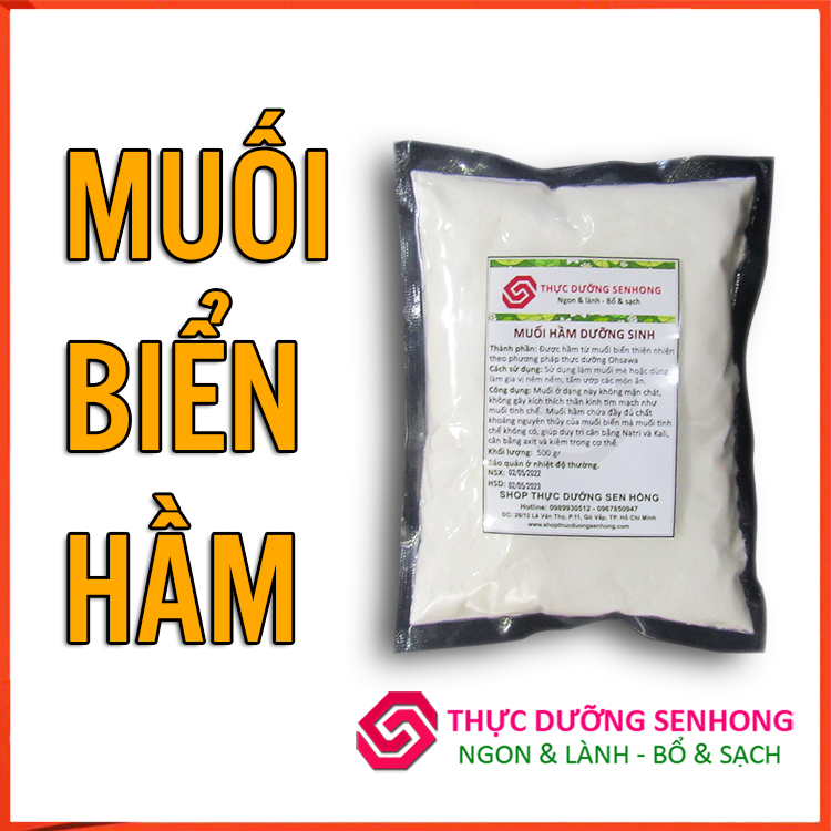 Muối hầm - Muối biển hầm theo phương pháp dưỡng sinh Ohsawa