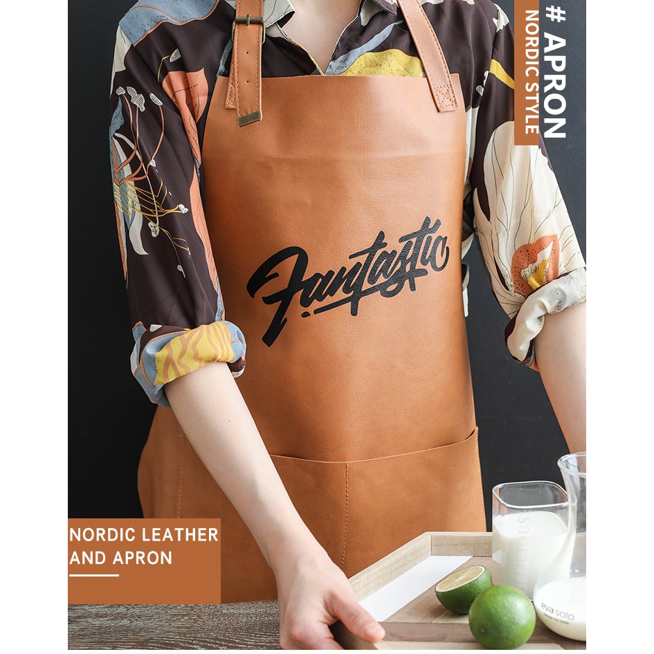 Tạp Dề Da, Tạp Dề Chống Thấm Nước Cho Nhà Bếp