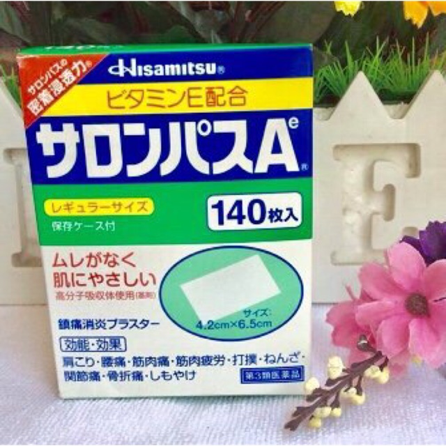 ??cao dán giảm đau xương khớp salonpas hisamitsu 140 miếng nhật bản??