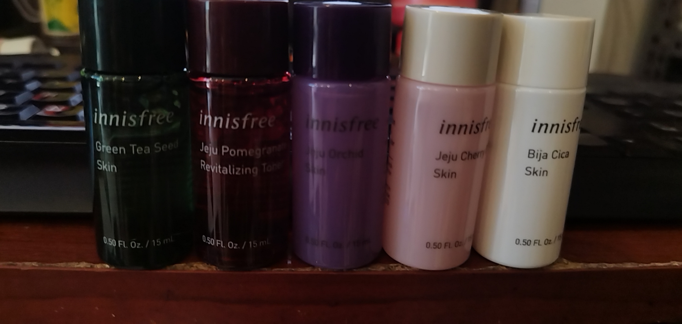 Toner / nước hoa hồng skin innisfree dưỡng ẩm sáng da 15ml