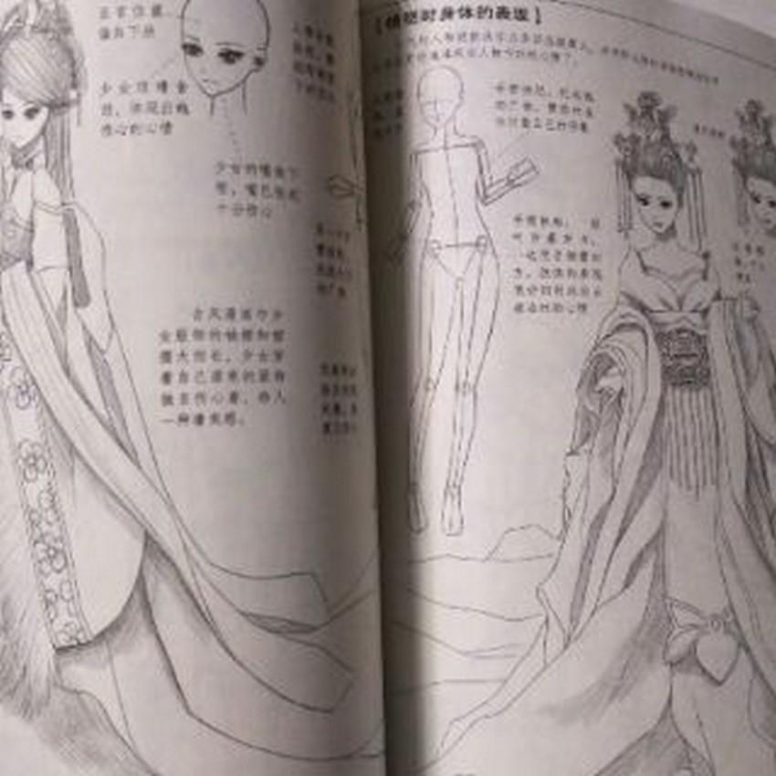 Artbook dạy vẽ bìa xanh cổ trang tập vẽ nhân vật anime: Hãy trở thành một họa sĩ manga chuyên nghiệp với cuốn sách dạy vẽ này. Bạn sẽ học cách vẽ trang phục cổ trang và các nhân vật anime yêu thích của mình. Bìa sách đầy màu sắc sẽ giúp bạn bắt đầu hành trình nghệ thuật của mình một cách đầy đam mê.