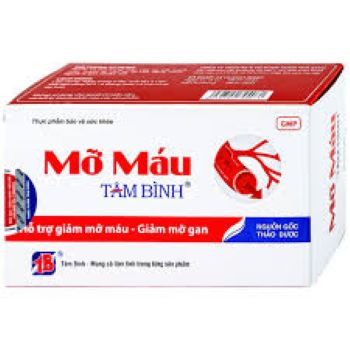 Mỡ máu Tâm Bình (Hộp 60 viên)