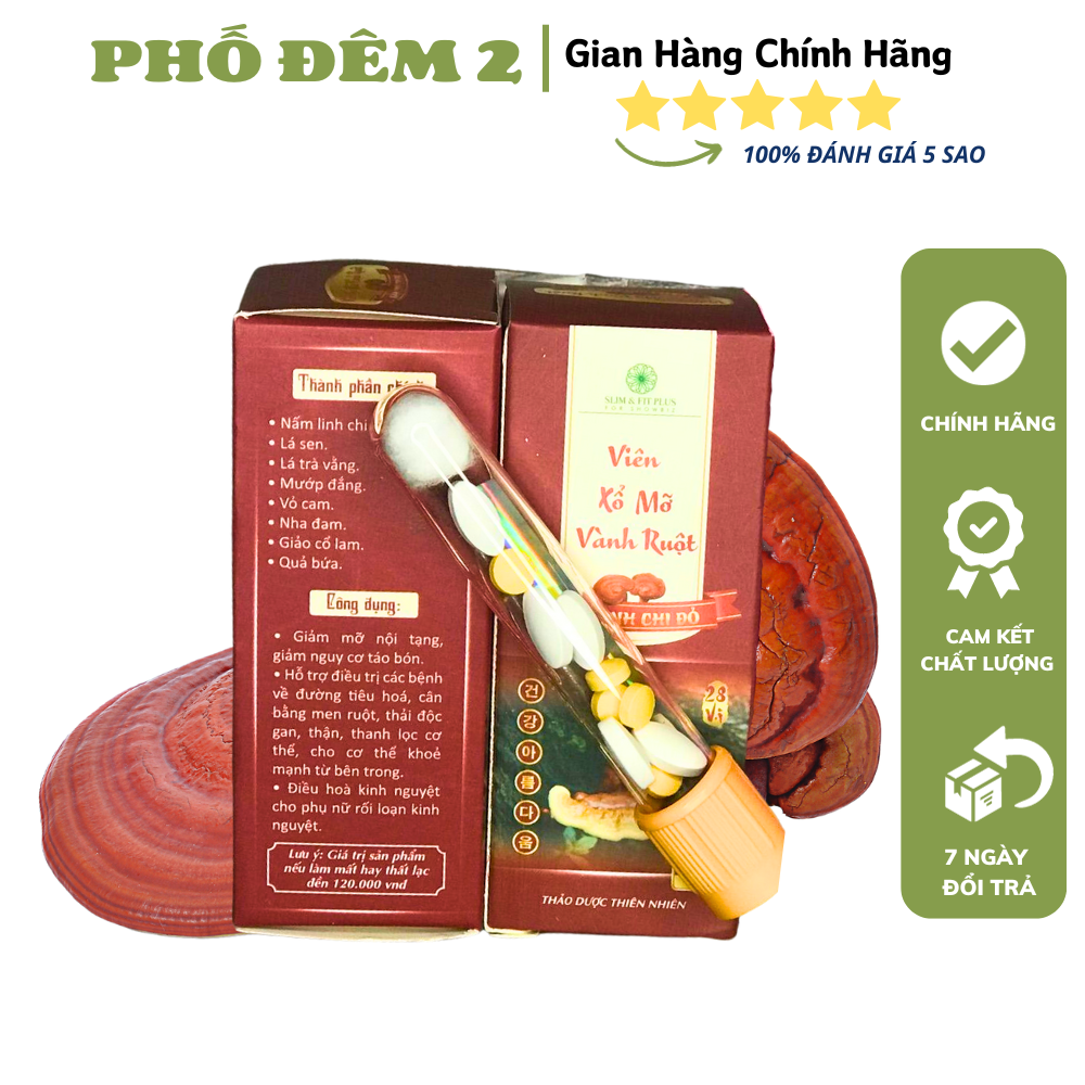 Viên uống sổ mở vành ruột slim fit